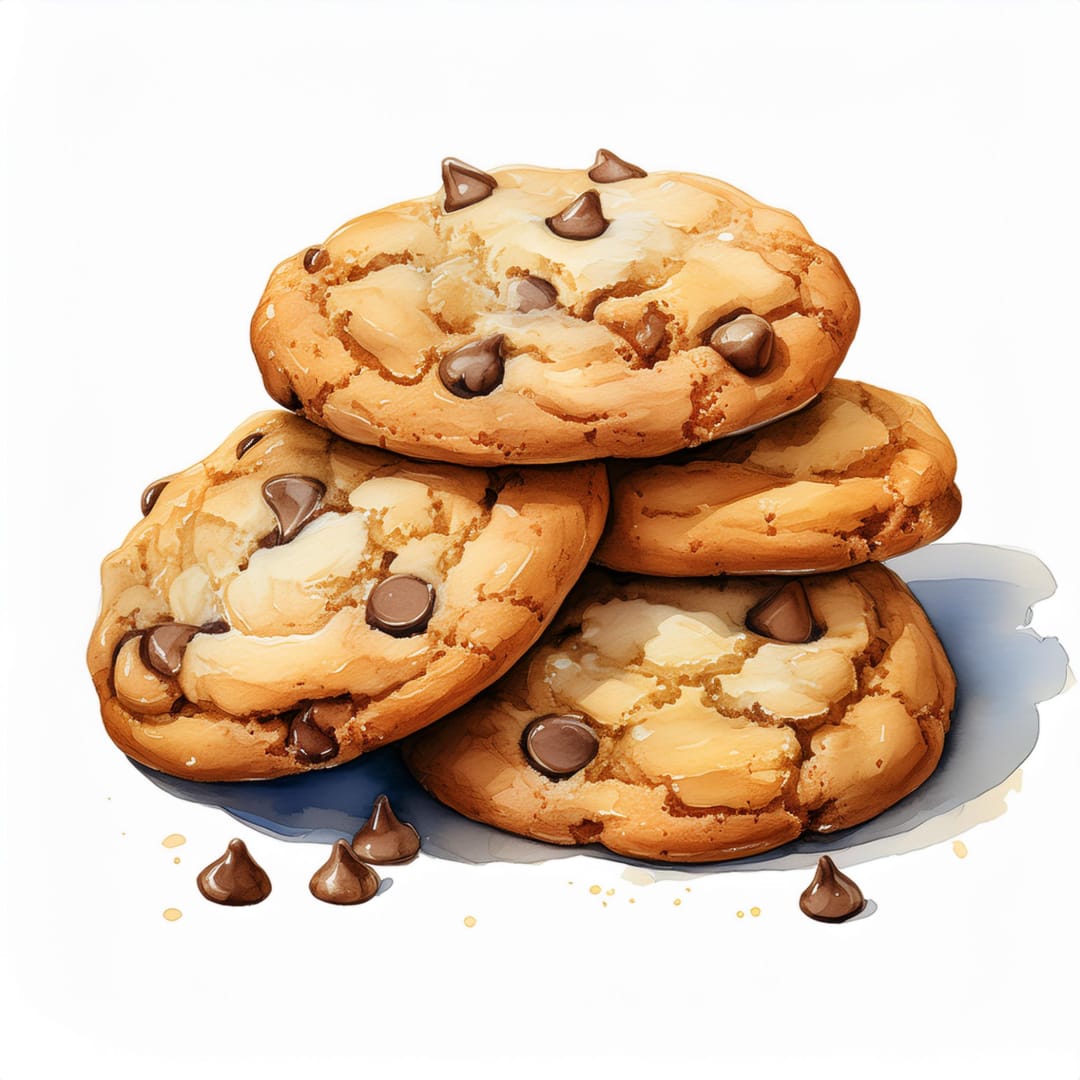 White Choc Ginger Chunky Cookies