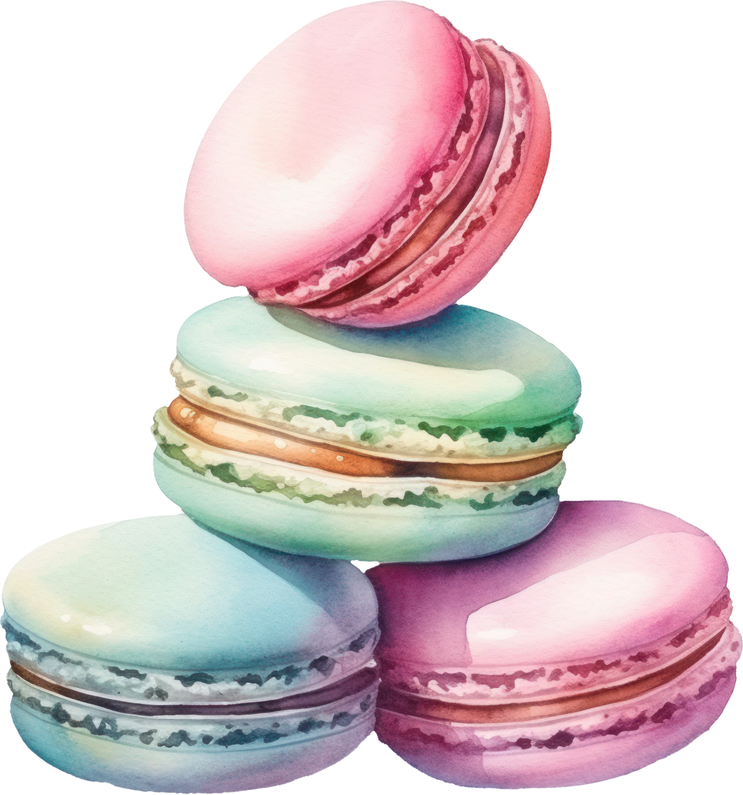 Lime Macarons