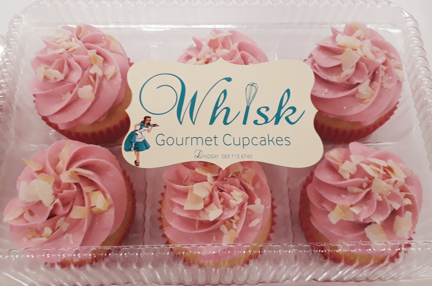 Coconut & Raspberry Cupcakes