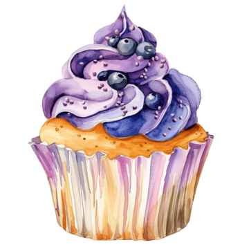 Blueberry & Lemon Cupcakes