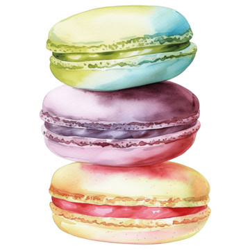 Cherry Macarons